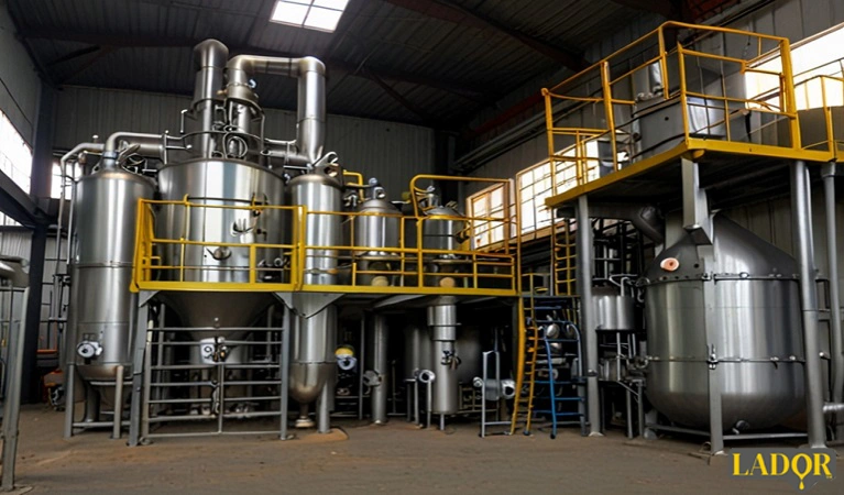 The production process of Aleppo cattle oil