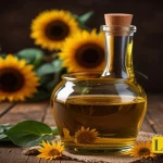 The photo related to the article on animal sunflower oil
