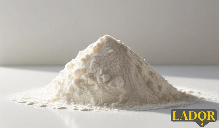 Photo of 30 to 35 percent fat powder and its production process