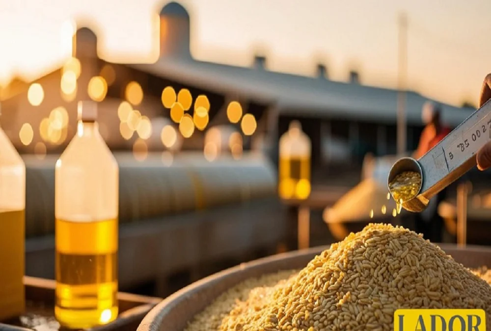 Photo from the article on processed poultry soybean oil