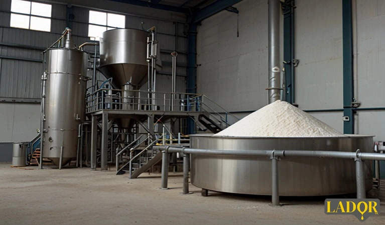 Photo of pure fat powder