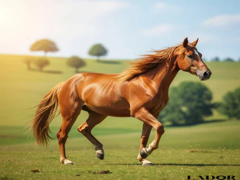 Photo from the article on proper horse nutrition