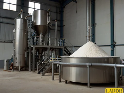 Photo of the article on fat powder based on fatty acid