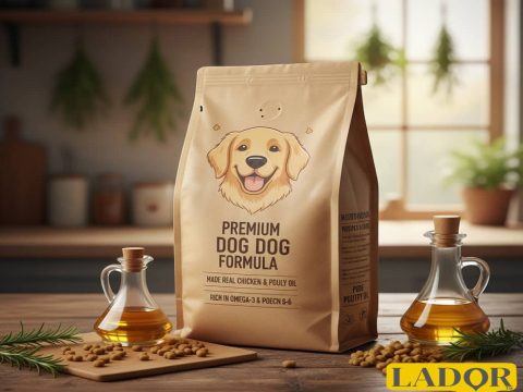Photo from the article on poultry oil in dog food