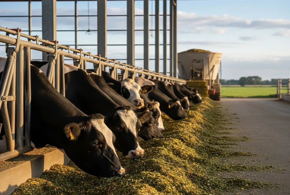 Photo related to the article on the best feed for breeding or lactating animals