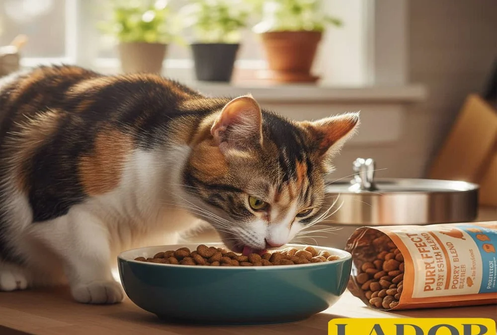 Photo from the article on poultry oil in cat food