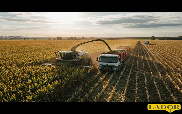 Photo related to the preparation and use of corn silage