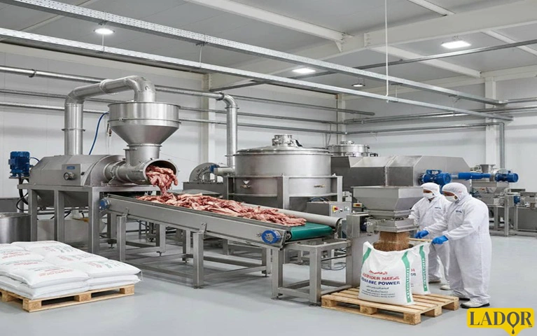 Photo related to the article Meat and bone composite powder and its properties