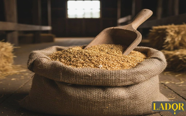 Photo related to rice bran, food ingredients of rice bran