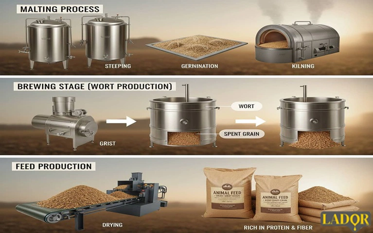 Photo related to the article on oat dung and preparation steps and ingredients