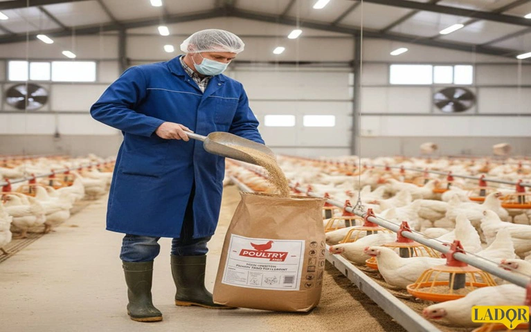  Photo related to the effect of meat powder on different types of poultry