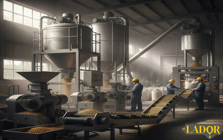 Photo from the article Animal concentrate and its production stages
