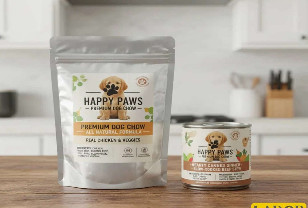 Photo related to the article "Canned and absurd dog".