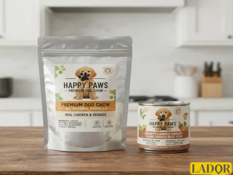 Photo related to the article "Canned and absurd dog".